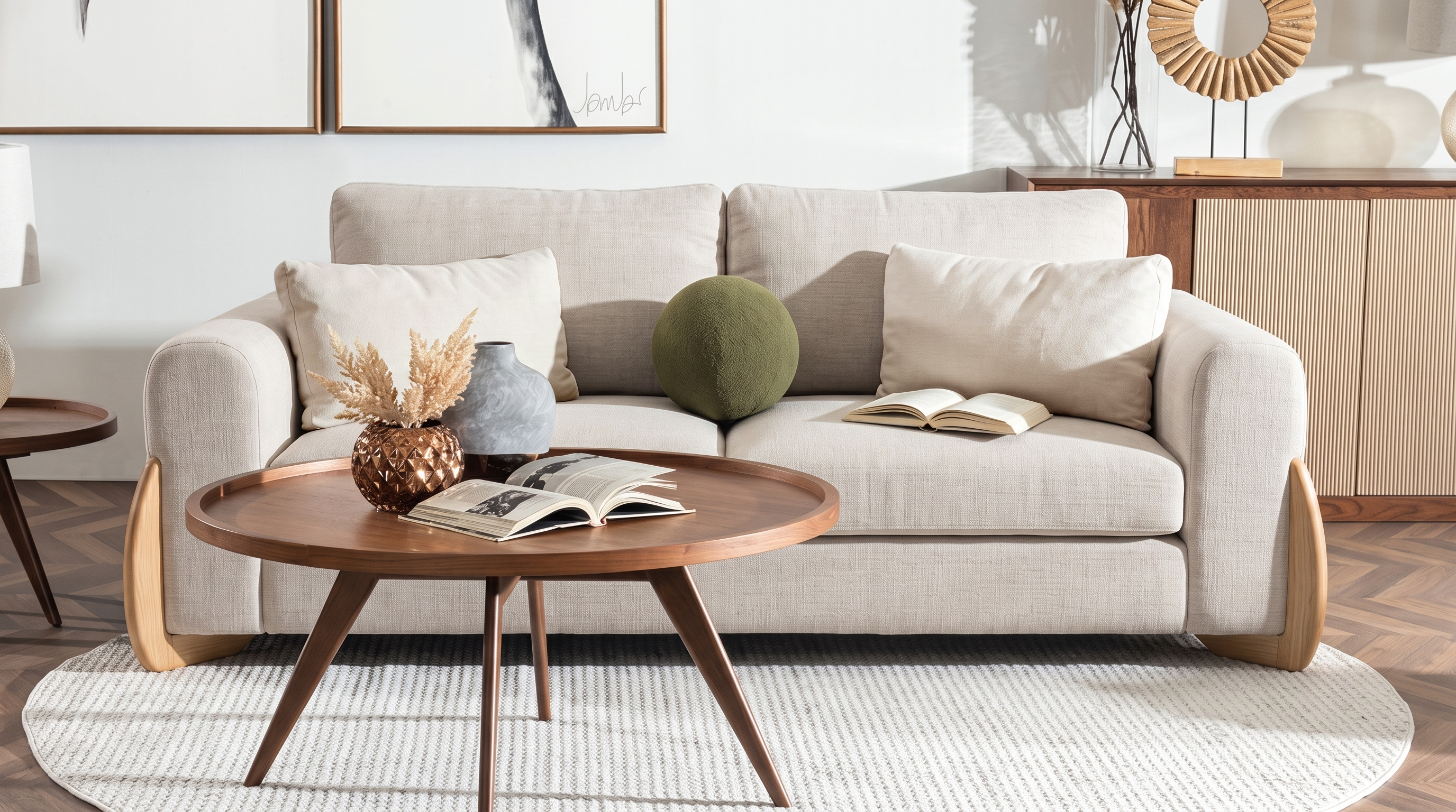 NEBIA SOFA TITUS CHALK