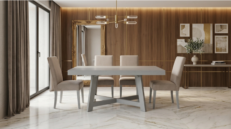 GRANADA COMEDOR Y BANCA GRANADA 6 PZS