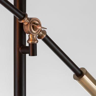 IVOS LAMPARA DE MESA BTE NEGRO/ORO AM501