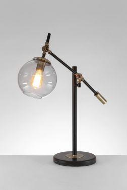 IVOS LAMPARA DE MESA BTE NEGRO/ORO AM501