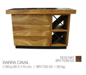 CAVALL BARRA TZALAM NEGRO