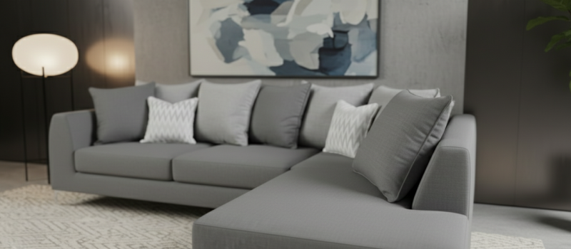 EBONY SALA MODULAR DERECHA TREND GRIS