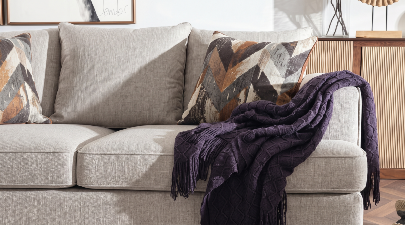 CANBERRA LOVE SEAT BEIGE (HIGHLIGHT SAND)