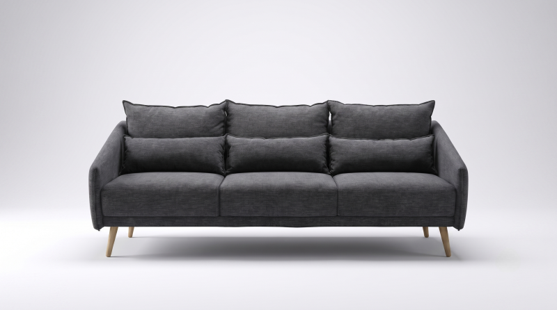 ZIZU SOFA NEGRO AZABACHE