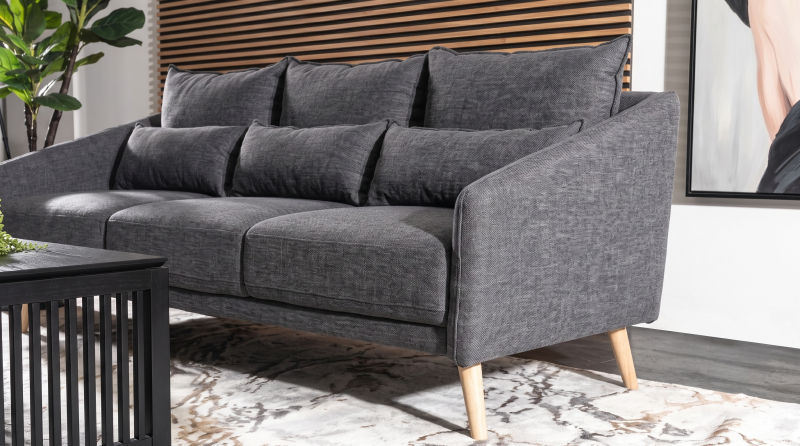 ZIZU SOFA NEGRO AZABACHE