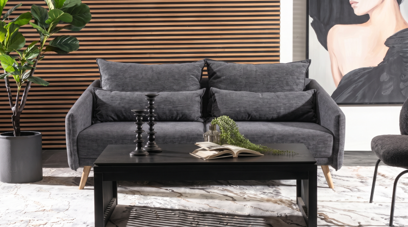ZIZU LOVE SEAT NEGRO AZABACHE