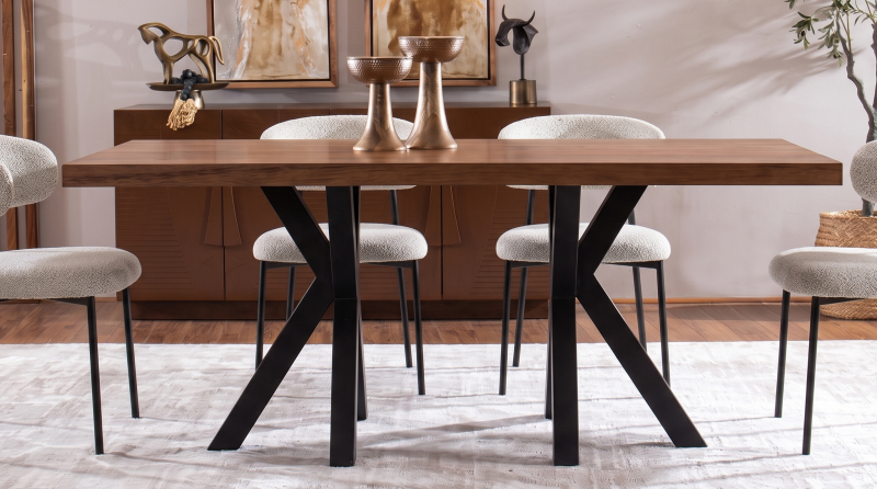 CAVALL MESA COMEDOR TZALAM NATURAL 240 X 120