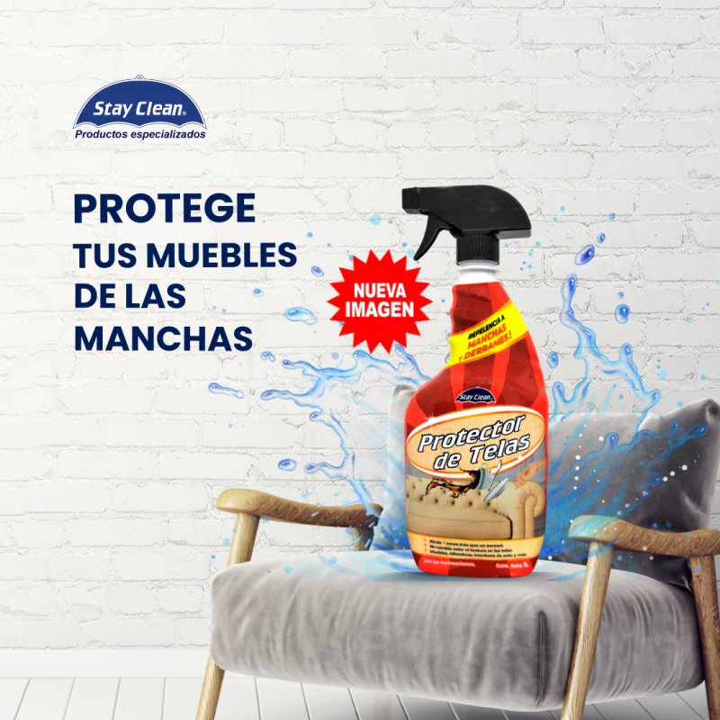 STAY CLEAN PROTECTOR DE TELAS 1 LITRO