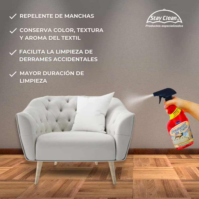 STAY CLEAN PROTECTOR DE TELAS 1 LITRO