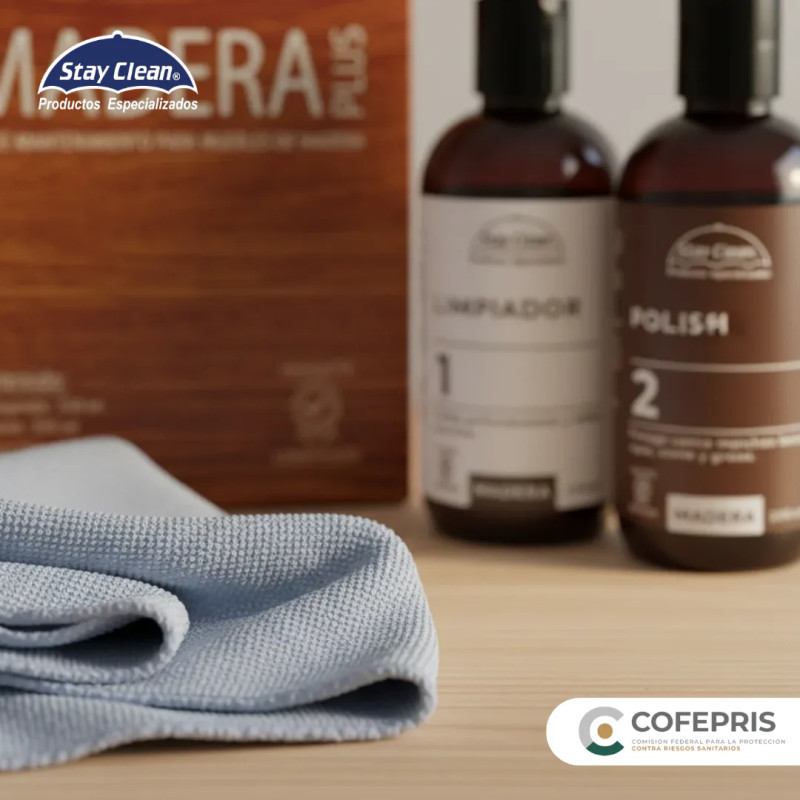 STAY CLEAN KIT PARA MADERA 250 ML