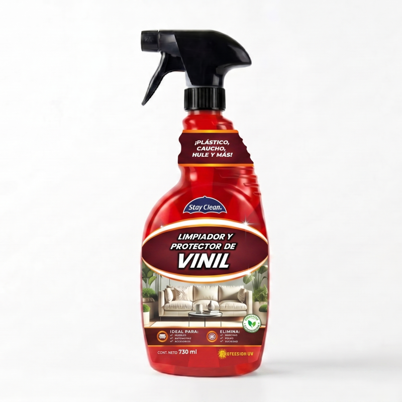 STAY CLEAN LIMPIADOR Y PROTECTOR DE VINIL 730 ML