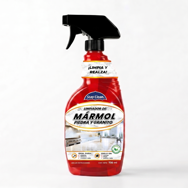 STAY CLEAN LIMPIADOR DE MARMOL, PIEDRA Y GRANITO 730 ML