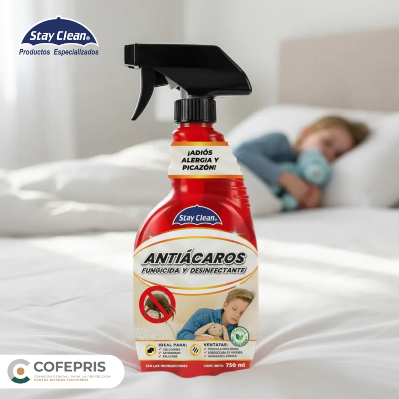 STAY CLEAN ANTI-ACAROS 730 ML
