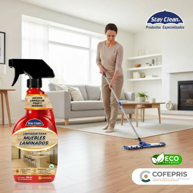 STAY CLEAN LIMPIADOR DE PISOS LAMINADOS 730 ML 