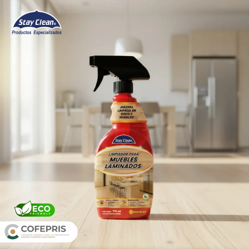 STAY CLEAN LIMPIADOR DE PISOS LAMINADOS 730 ML 