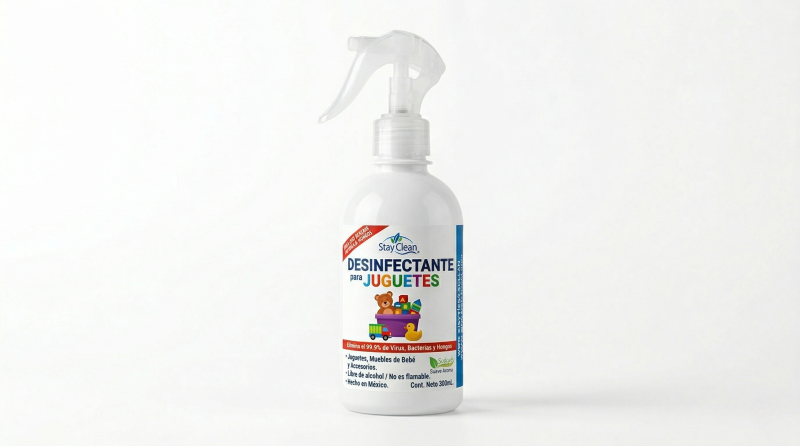 STAY CLEAN LIMPIADOR DESINFECTANTE PARA JUGUETES 300 ML