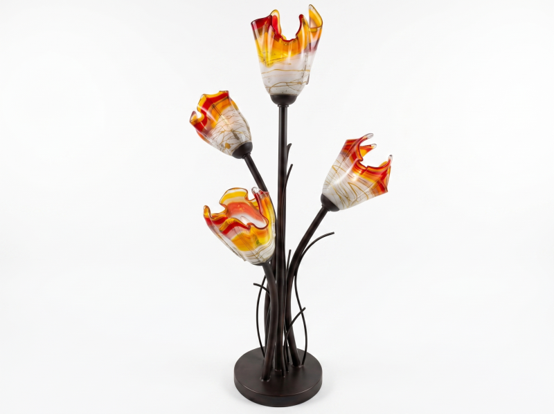 RAMAS LAMPARA DE MESA 4 LUCES