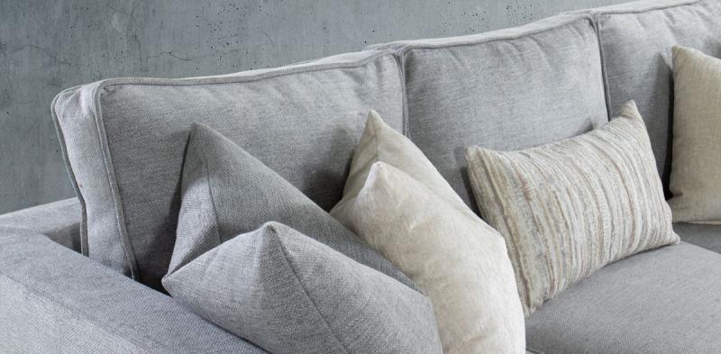 BORBON SOFA FANCY PEWTER