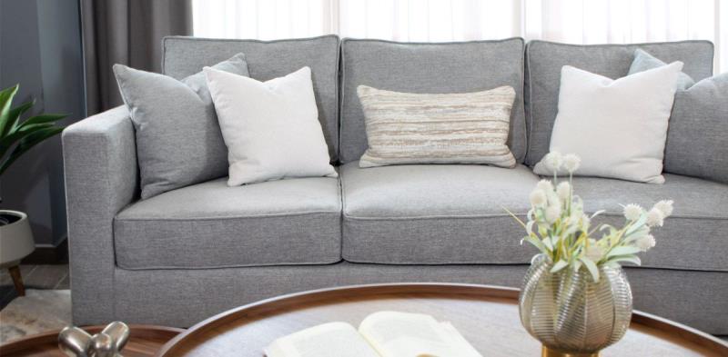 BORBON SOFA FANCY PEWTER
