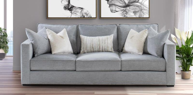 BORBON SOFA FANCY PEWTER
