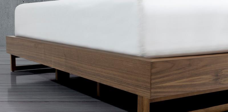 VELIERO BASE CAMA NOGAL K.S.