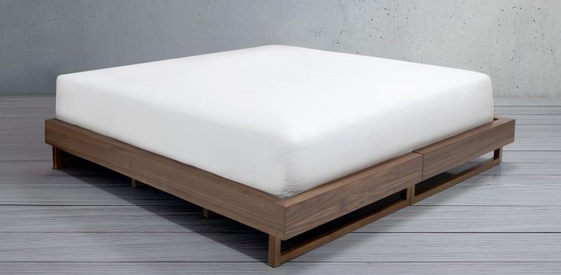 VELIERO BASE CAMA NOGAL K.S.