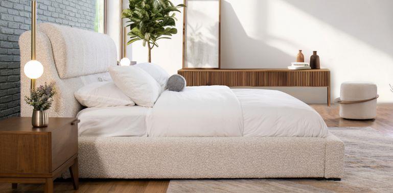JOYCE CAMA Q.S. BEIGE AVALANCHE FLAX