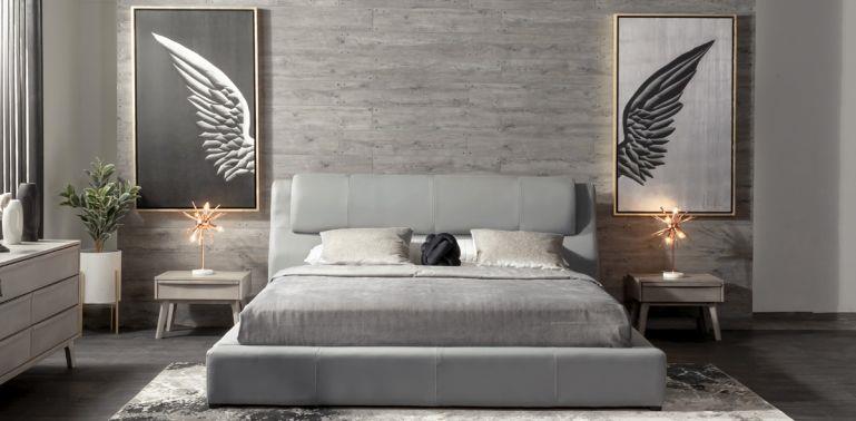 JOYCE CAMA K.S. GRIS AVALANCHE ECRU