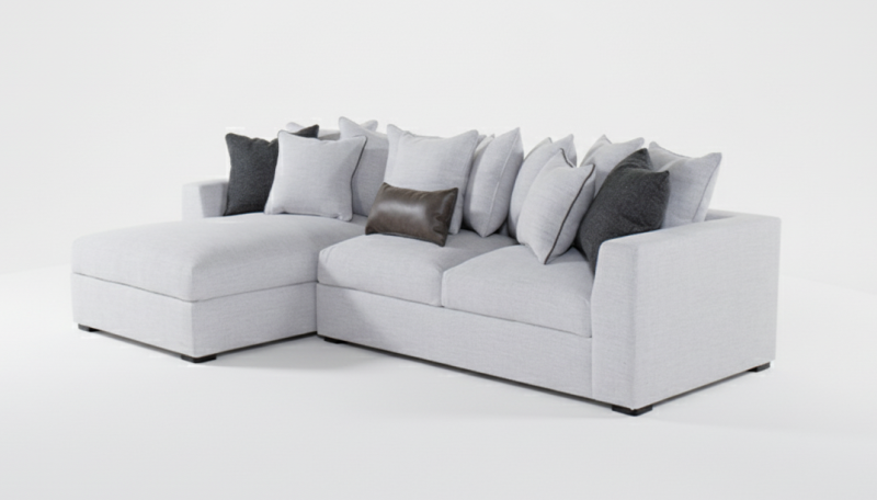 PIERO SALA MODULAR IZQUIERDA GRIS BRUNA SILVER