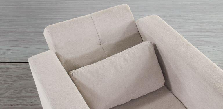 PEKIN SILLÓN CAMA GRIS TOPO