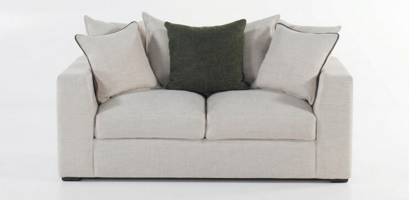 PIERO LOVE SEAT BLANCO BRUNA IVORY