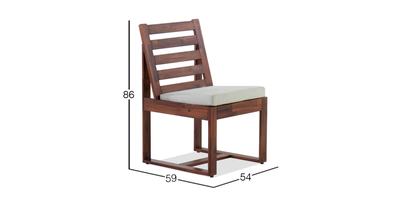KIPOS EXL SILLA ACACIA 110