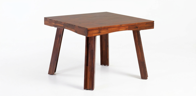 KIPOS EXL MESA COMEDOR CUADRADA 100 X 100 CM ACACIA