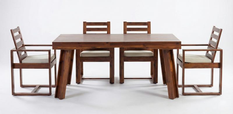 KIPOS EXL MESA COMEDOR RECTANGULAR 160 X 100 CM ACACIA 105