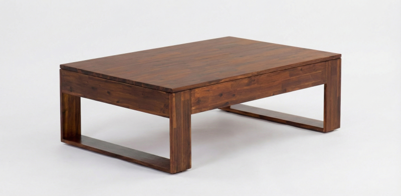 KIPOS EXL MESA DE CENTRO RECTANGULAR 120 X 80 CM ACACIA 209