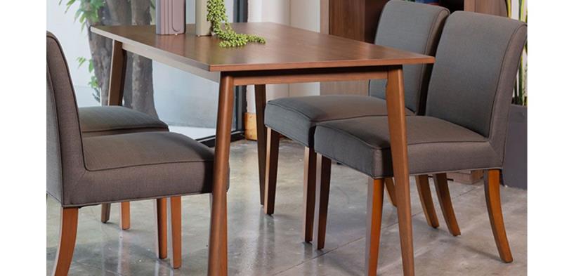 VORI MESA COMEDOR RECTANGULAR 120 X 75 CM NOGAL 683765670741