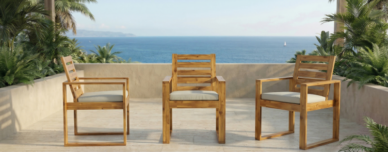 CASIA MIEL SILLA C/BRAZOS ACACIA 111