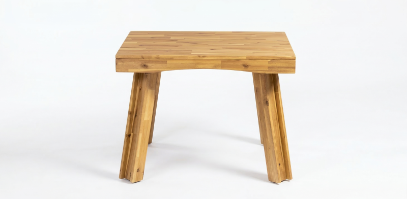 CASIA MIEL MESA COMEDOR CUADRADA 100 X 100 CM ACACIA 107
