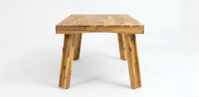 CASIA MIEL MESA COMEDOR RECTANGULAR 160 X 100 CM ACACIA 105