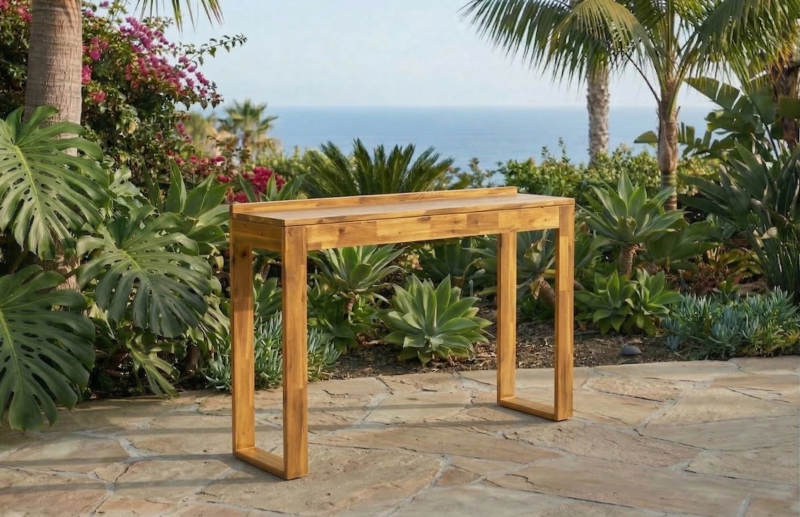 CASIA MIEL CONSOLA RECTANGULAR 120 CM ACACIA 408