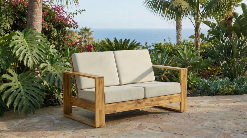 CASIA MIEL LOVE SEAT ACACIA 201