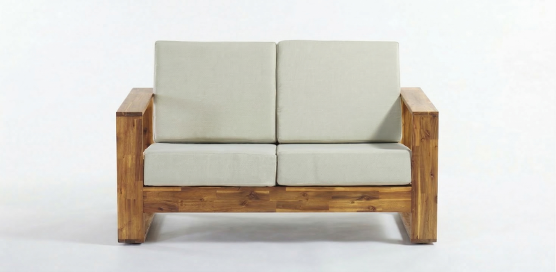 CASIA MIEL LOVE SEAT ACACIA 201
