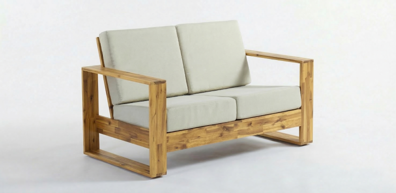 CASIA MIEL LOVE SEAT ACACIA 201