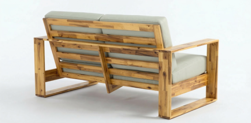 CASIA MIEL LOVE SEAT ACACIA 201