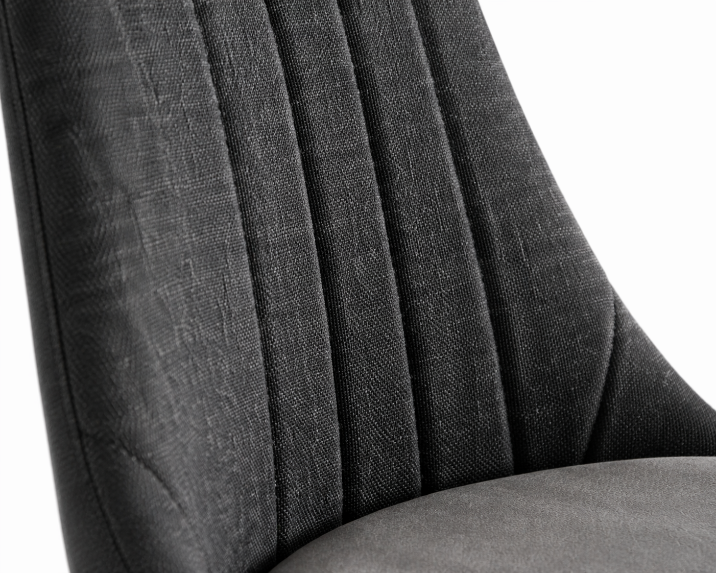 LOVE SILLA LÍNEAS METAL MADERA GRIS X-411LW-GR-F