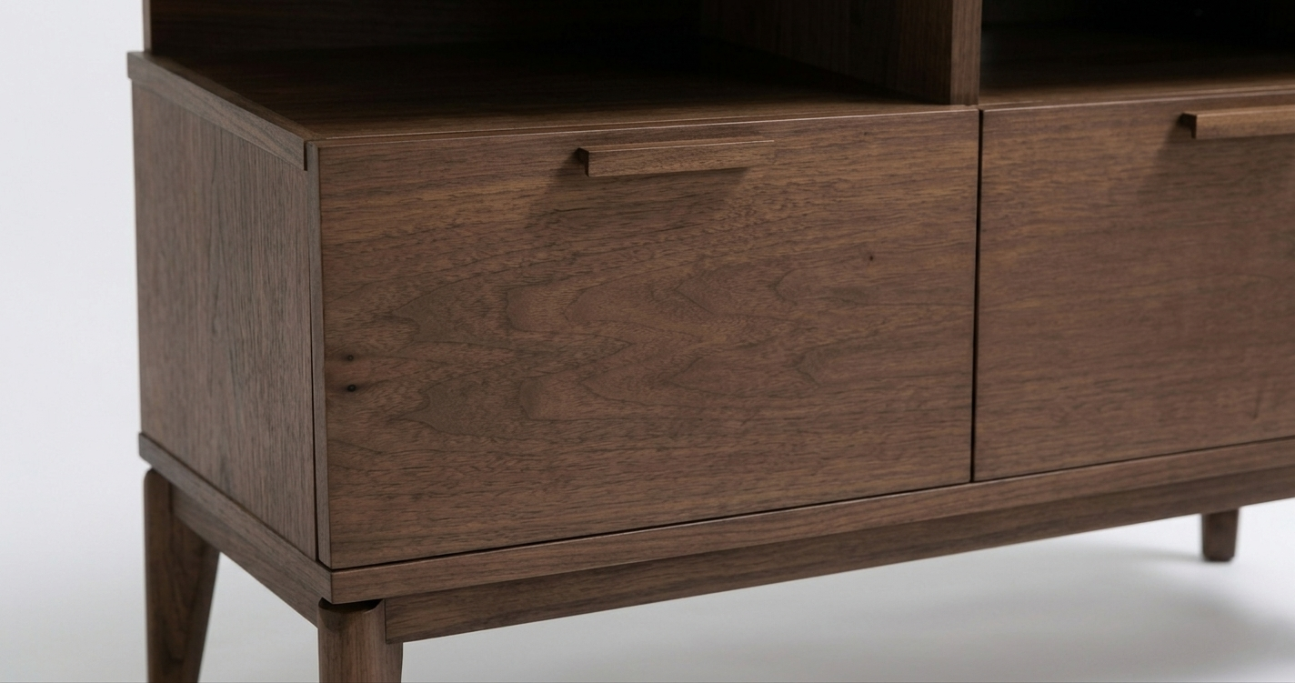 SERENA MUEBLE DE T.V. C/CAJONES NOGAL AMERICANO