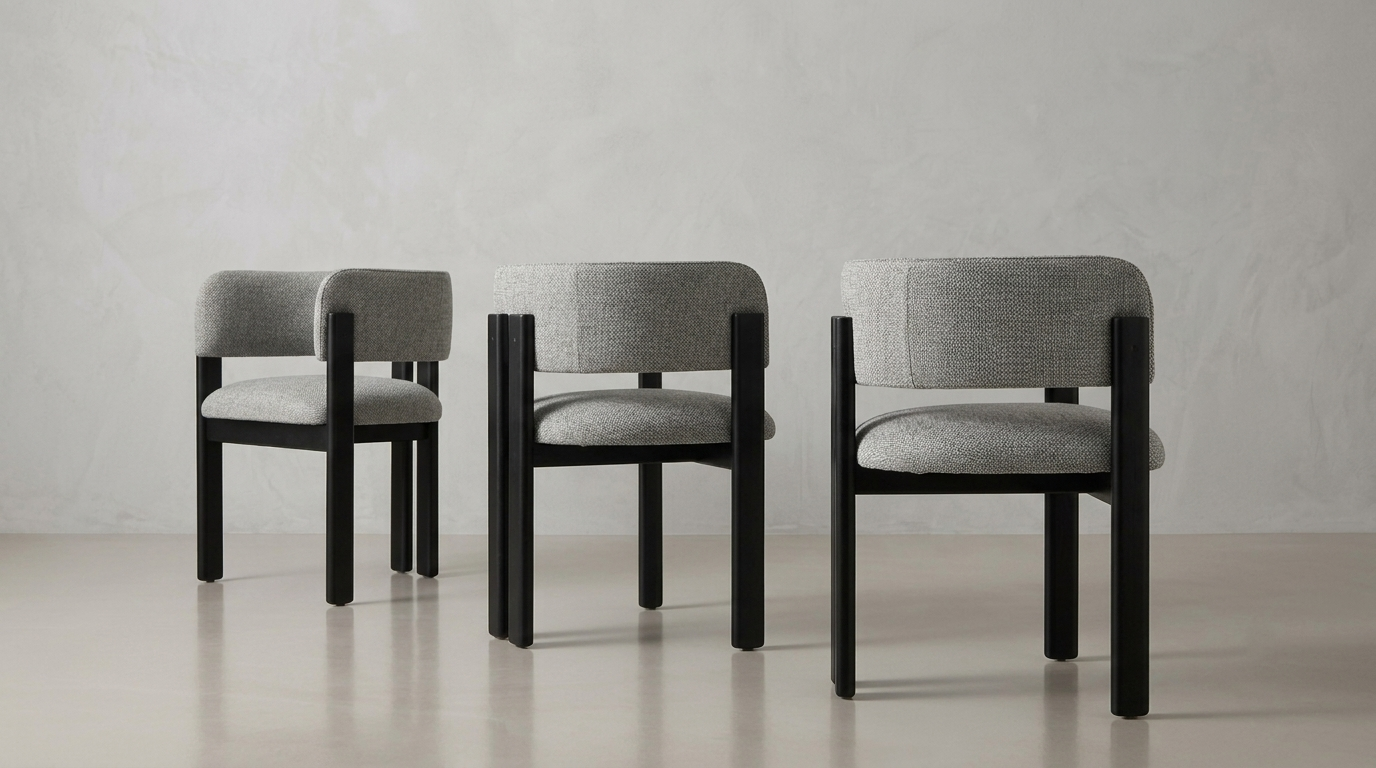 CURVATURA SILLA NEGRO TAPIZ FLY