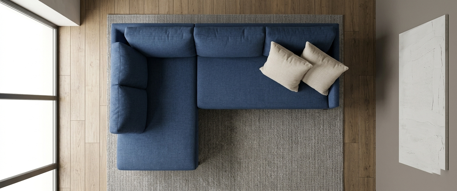 NEWTON SALA MODULAR IZQUIERDA AZUL