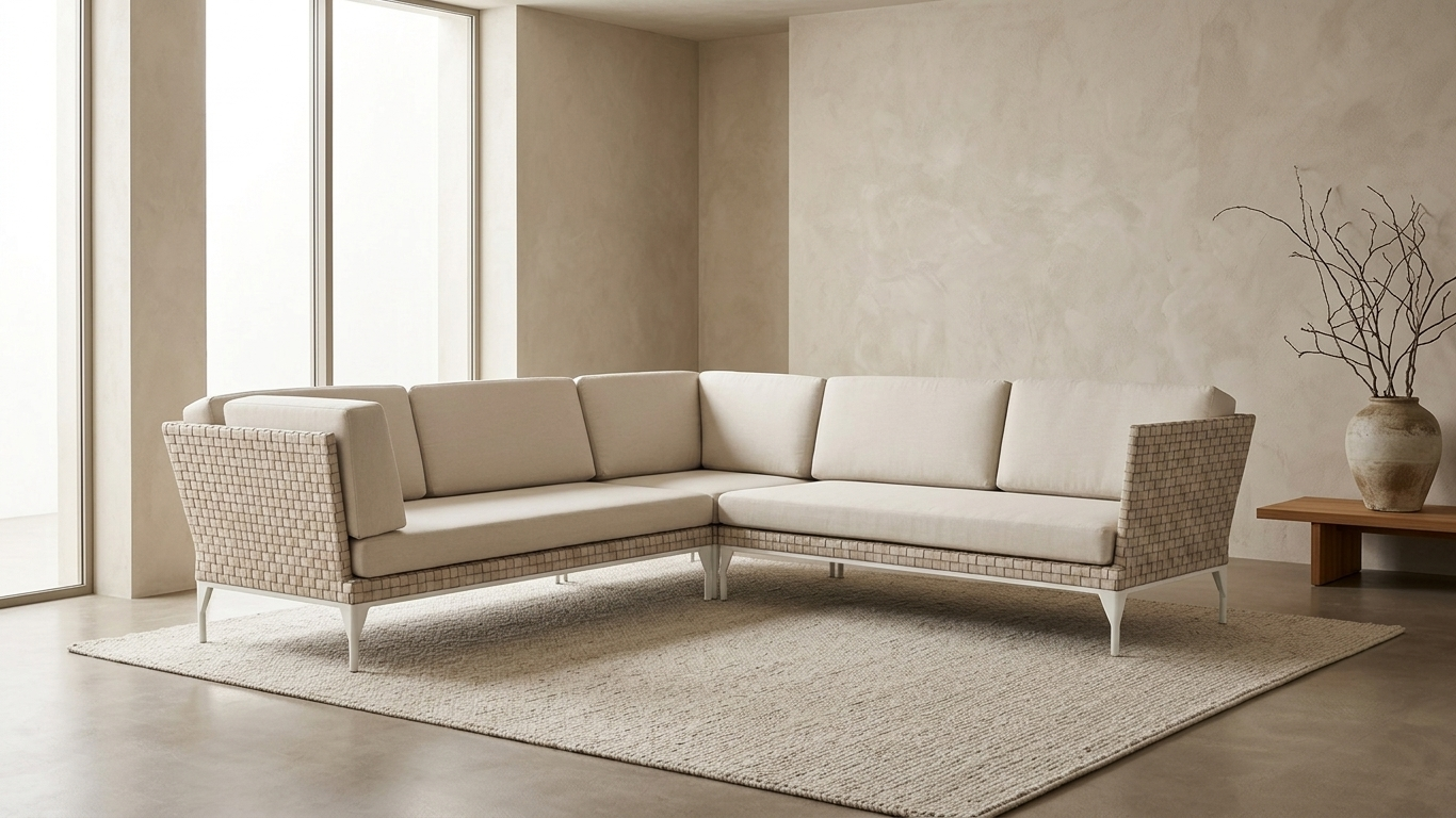 BRAFTA SALA MODULAR CON TAPIZ 3 PIEZAS