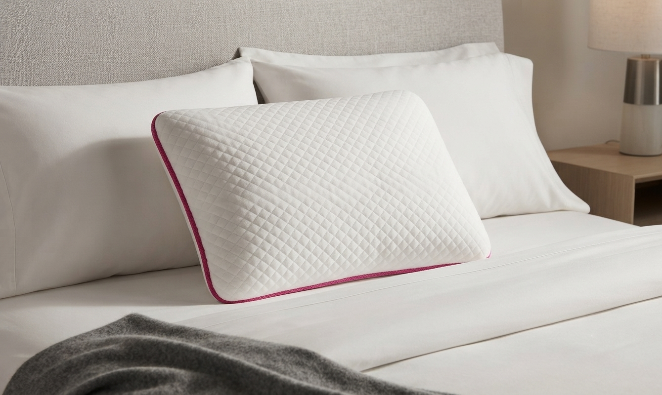 FRESHAIR ALMOHADA MEMORY FOAM STD ROSAS